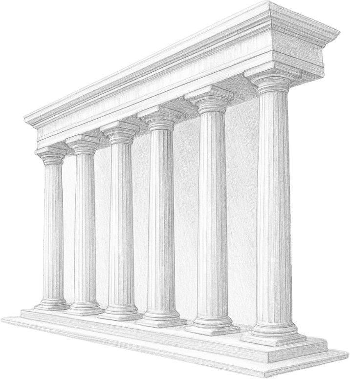 Classical colonnade